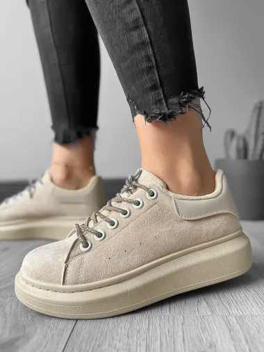 Adidasi dama bej WW087 N7-4